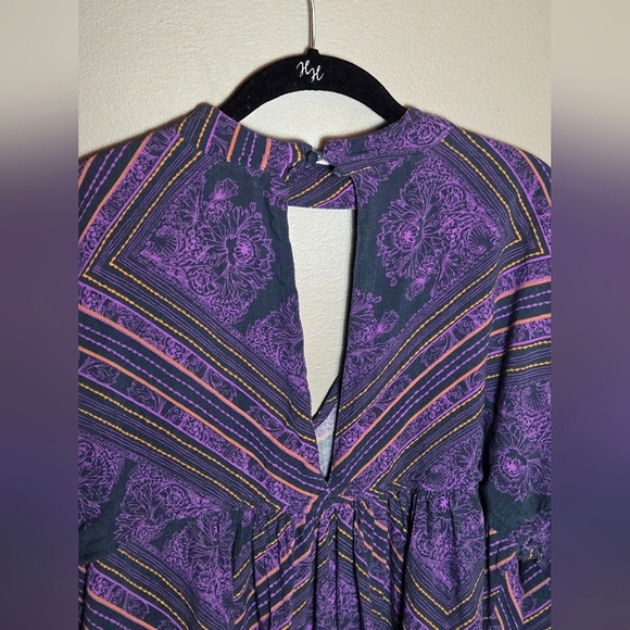 Free People Walking On The Dream Boho Art To Wear Festival Chic Tunic, Large - Picture 4 of 5